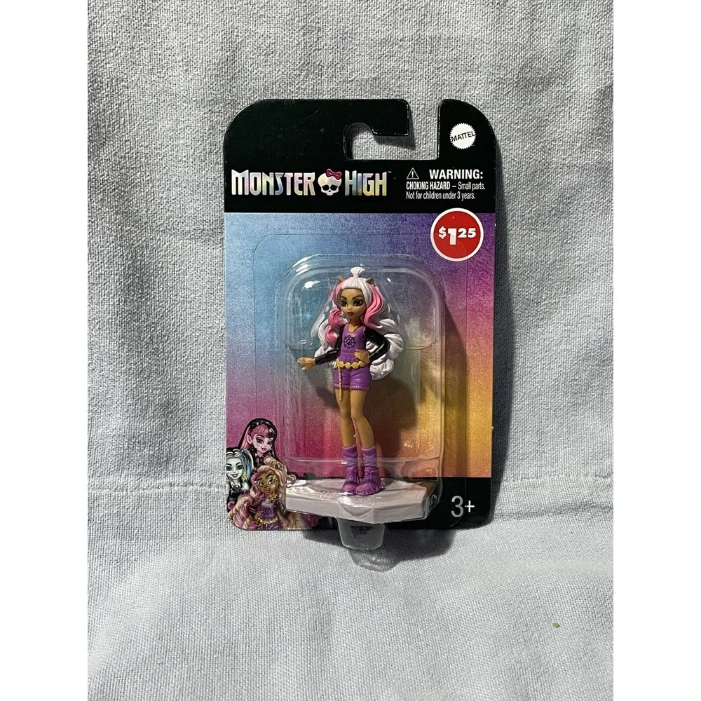 NEW Set of 4 Mattel Monster‎ High Collectible Mini Figures Cake Toppers Toys